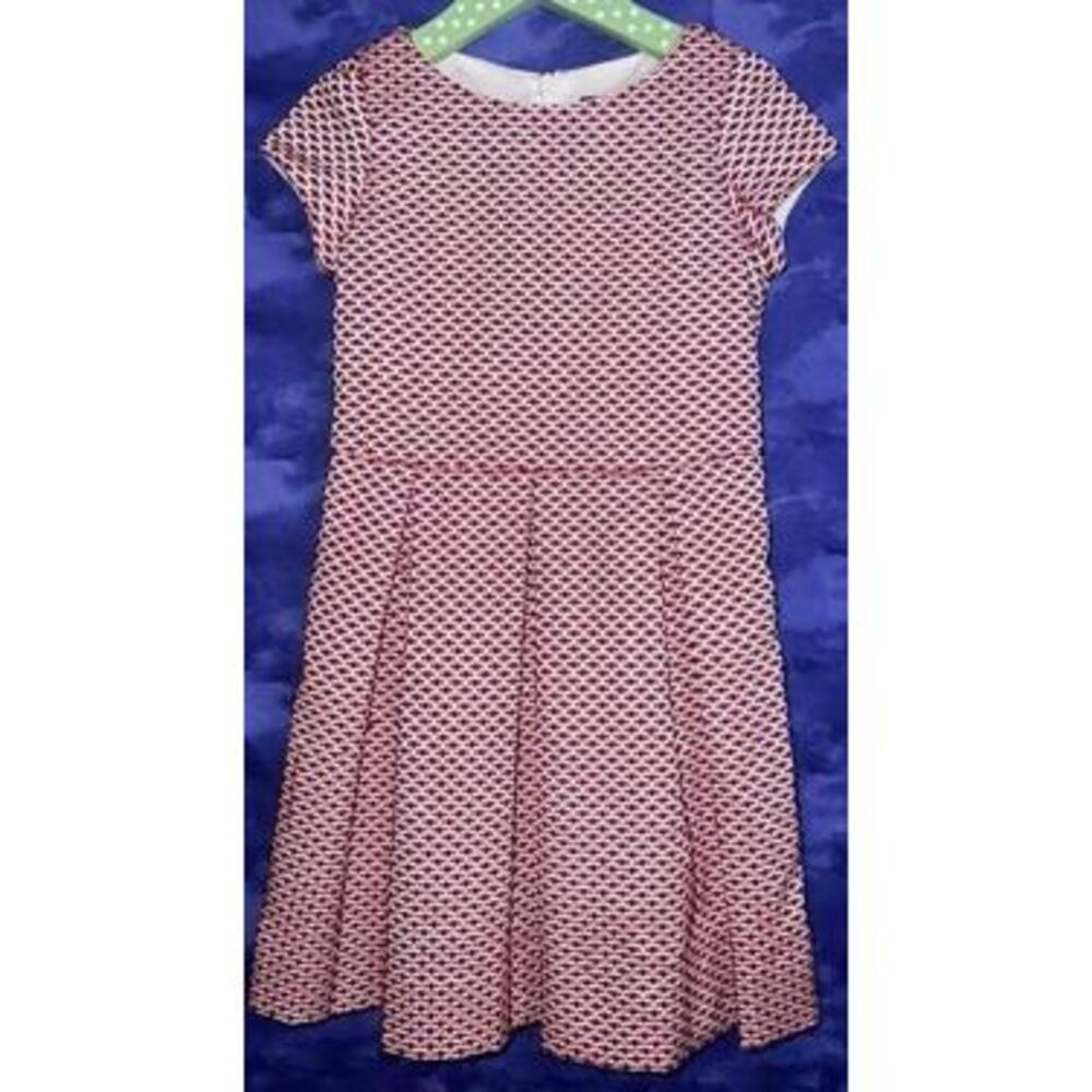 Busy Bees Fully‎ Lined Short Sleeve Girl's Size 7 Dress